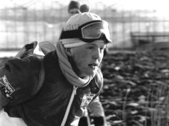 Em uma jaqueta Marlboro e calça de moletom Playboy: em 1986, o príncipe Willem-Alexander participou de Elfstedentocht