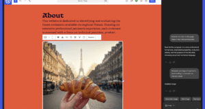 O novo assistente de IA do WordPress permite que os usuários editem seus sites usando prompts