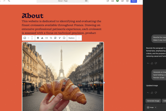 O novo assistente de IA do WordPress permite que os usuários editem seus sites usando prompts