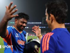 Resultados da Copa do Mundo T20 de 2026: 97 de Sanju Samson levam a Índia às Índias Ocidentais e Inglaterra às semifinais