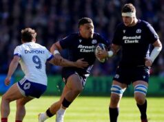 A Escócia derrotou a França por 90 pontos na sexta partida