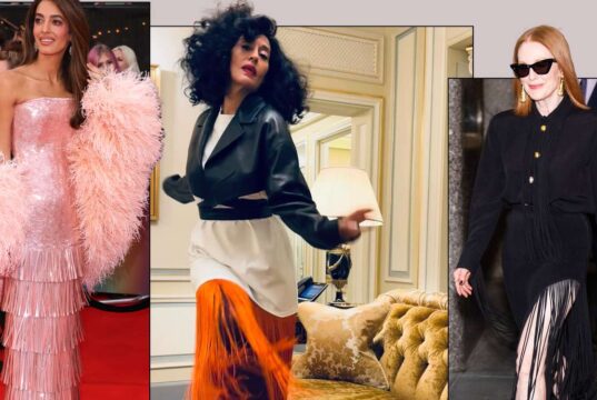 A moda franja é uma tendência da primavera de 2026 aprovada por Hollywood