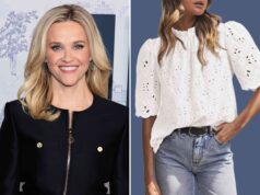 A camisa de primavera de Reese Witherspoon tem um detalhe romântico que estou comprando agora – a partir de US $ 15