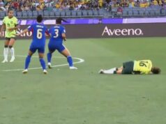 Raso o acertou com uma bola elétrica