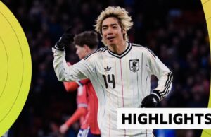 Os preparativos da Escócia para a Copa do Mundo começaram com uma derrota por pouco para o Japão.