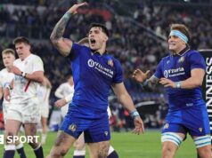 Seis Nações 2026: vitória da Inglaterra ajuda a ‘escrever a história italiana’