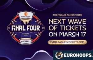 Euroliga: Quando começará a venda de ingressos para a terceira fase da Final Four?