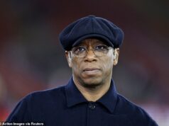 Ian Wright revela por que está “preocupado” com o fato de o Arsenal estar “inquieto” na corrida pelo título, depois de reconhecer repetidamente o mesmo problema em seu clube