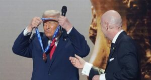 Donald Trump diz ao Irão: ‘Eu realmente não me importo’ se eles boicotarem a Copa do Mundo dos EUA enquanto se preparam para se retirar em meio à crise no Oriente Médio – e poderiam ser substituídos pelo Iraque ou pelos Emirados Árabes Unidos