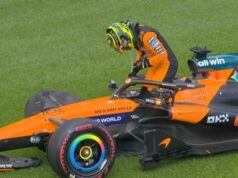 Comovente para o herói da casa, Oscar Piastri, quando ele saiu do Grande Prêmio da Austrália nos treinos