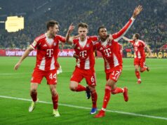 Bayern venceu o Dortmund em uma recuperação impressionante no segundo tempo