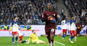 Rômulo e Diomande levaram o RB Leipzig à vitória em Hamburgo