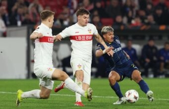 Lapsos defensivos custaram ao Stuttgart uma derrota por pouco na primeira mão contra o Porto