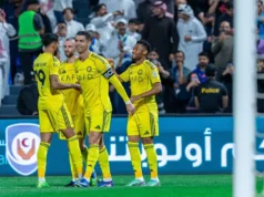 Resumo dos jogos de Al-Nasr e Al-Najma na liga saudita