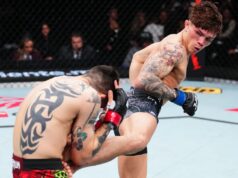 Kavanagh surpreendeu Brandon Moreno no UFC Fight Night no México