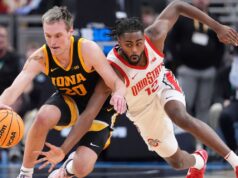 O Thunder assinou com Payton Sandfort um acordo bidirecional, dispensando Boeheim.