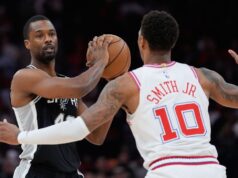 Harrison Barnes (tornozelo), do Spurs, perde o primeiro jogo desde 2021