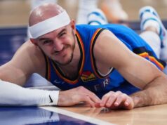 Alex Caruso e Isaiah Hartenstein ficam de fora da vitória do Thunder sobre os Knicks