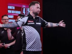 Knoppert brilha com nove dardos, Van Barneveld bate forte no seu compatriota.