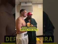 “Inchado por sua causa!” Troca épica de Chisora e Parker enquanto compartilham um hambúrguer Five Guys 🔥 – Boxing News