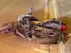 A fuga louca dos ladrões de crianças: eles roubam um carro e fogem do acidente