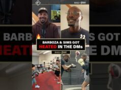 Os DMs foram BUMPIN ‘entre Sims e Barboza 👀 – Boxing News
