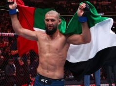 Khamzat Chimaev defenderá o título dos médios contra Sean Strickland