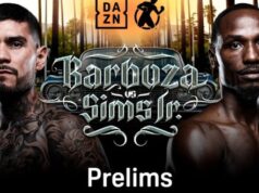 ARNOLD BARBOZA JR VS. KENNETH SIMS JR PRELIMS LIVESTREAM – Notícias do encaixotamento