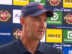 Um treinador demoníaco que apoiou as férias da estrela