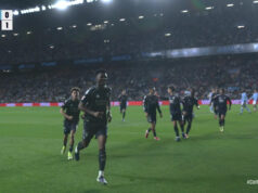 Golo de Tchouaméni (0-1) no Celta de Vigo 1-2 Real Madrid