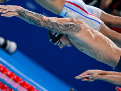 Caeleb Dressel 10º em 50 moscas