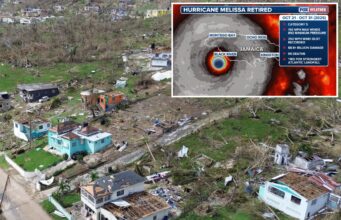 O nome ‘Melissa’ foi oficialmente retirado de futuros furacões após a destruição mortal na Jamaica