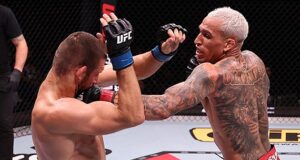 Charles Oliveira acredita que Max Holloway não passará dos 5 rounds do UFC 326.
