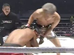Kyoma Akimoto destrói Patchy Mix em um cartão Rizin 52 totalmente carregado em Tóquio.