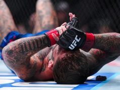 A dedução de pontos foi uma decisão de Cody Garbrandt sobre Long Xiao.