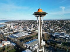 O jogo de Seattle quebrou o recorde de público em arenas dos EUA para o hóquei feminino.