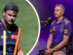 O técnico do Fremantle Dockers, Justin Longmire, sugere que Sean Darcy poderia jogar no lugar de Mason Cox contra Geelong