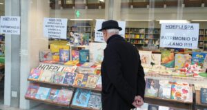 A última página do Hoepli de Manzoni no final