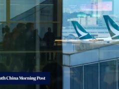 para quebrar o Catai estendeu a suspensão dos voos de Hong Kong para o Oriente Médio até o final de abril.