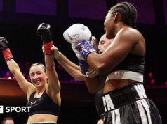 Jed Jones: Primeira vitória no boxe do campeão olímpico de taekwondo