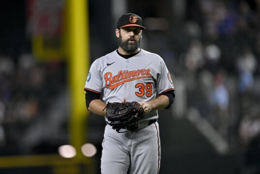 Espera-se que Orioles RHP Andrew Kittredge (ombro) perca o Dia de Abertura.