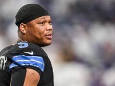 Relatório: RB David Montgomery quer sair de Detroit