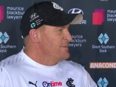 Voss reage ao spray de Docherty