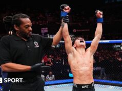 UFC México: Lone’er Kavanagh derrotou o ex-campeão Brandon Moreno.