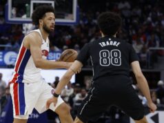 Os Nets revivem a cena da maior vitória dos Pistons nos anais da franquia