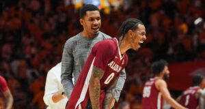 O número 17 do Alabama enfrenta a Geórgia em grande estilo em uma batalha de times com maior pontuação