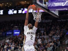 Os Pelicans se recuperaram no primeiro tempo para entregar ao Jazz a quarta vitória consecutiva.