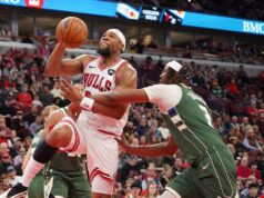 O Bulls usou uma sequência de 27-0 para quebrar uma seqüência de 11 derrotas consecutivas contra o Bucks