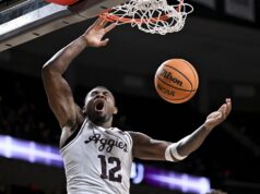 Rashaun Agee, Texas A&M trabalhou três OTs para derrubar a LSU.