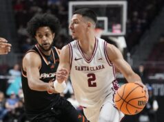 Santa Clara está de olho em Gonzaga na disputa pelo título do WCC.
